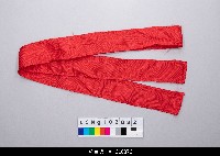 藏品(布袋戲道具-紅布條)的圖片